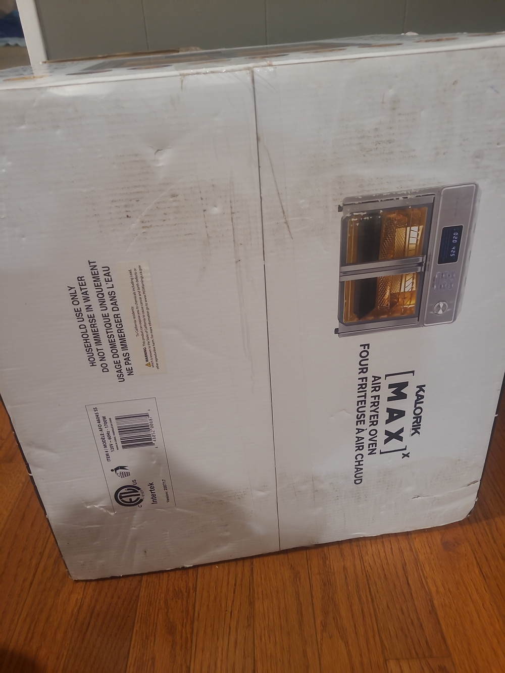 KALORIK MAX Air Fryer Oven - Stainless Gray - Picture 8 of 8